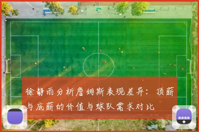 徐静雨分析詹姆斯表现差异:顶薪与底薪的价值与球队需求对比