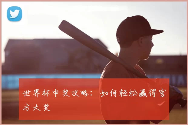 世界杯中奖攻略:如何轻松赢得官方大奖