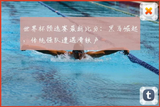 世界杯预选赛最新比分:黑马崛起,传统强队遭遇滑铁卢