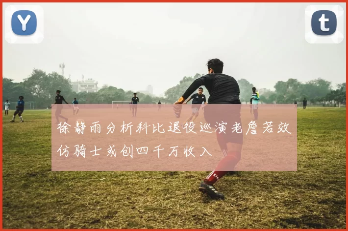 徐静雨分析科比退役巡演老詹若效仿骑士或创四千万收入